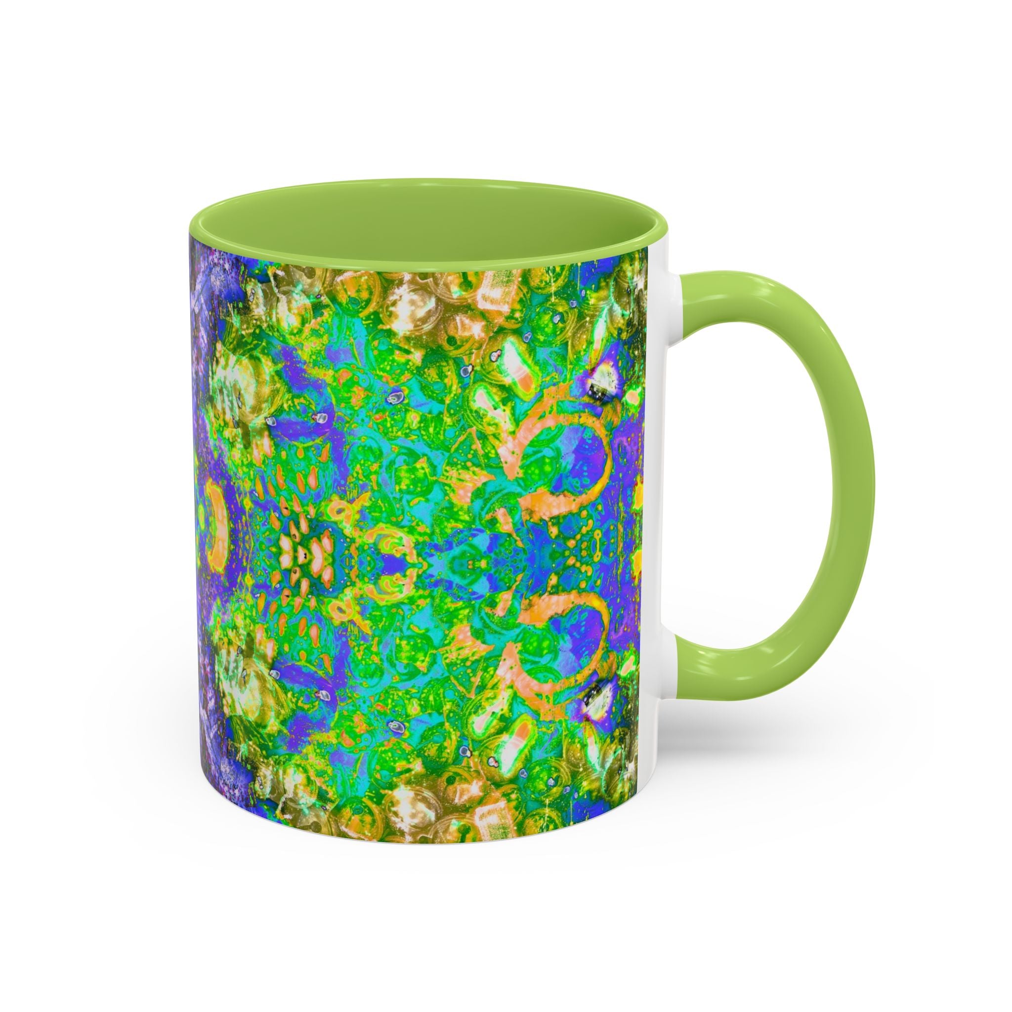 Intergalactic Infinity Coffee Mug — Colorful Psychedelic Art 11/15oz