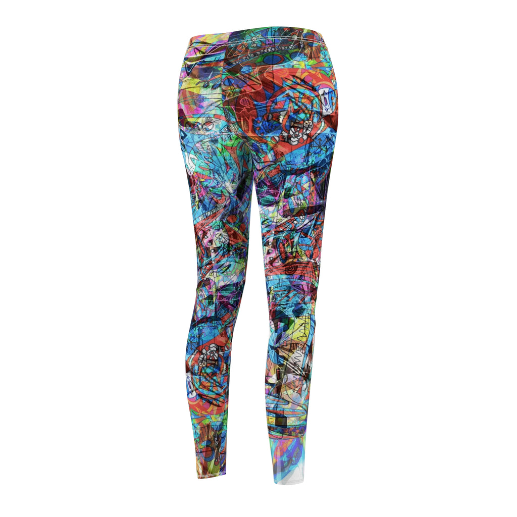 Now You're Stuck 7 Women's Cut & Sew Casual Leggings