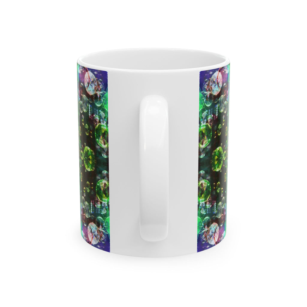 Bubblescope Vision Ceramic Mug – Colorful Abstract 11oz & 15oz