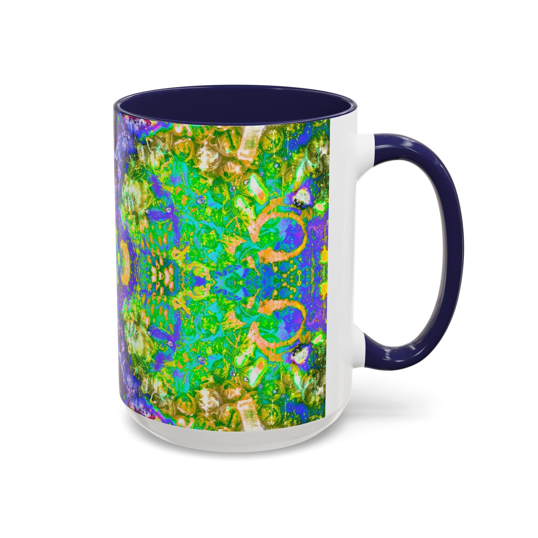 Intergalactic Infinity Coffee Mug — Colorful Psychedelic Art 11/15oz