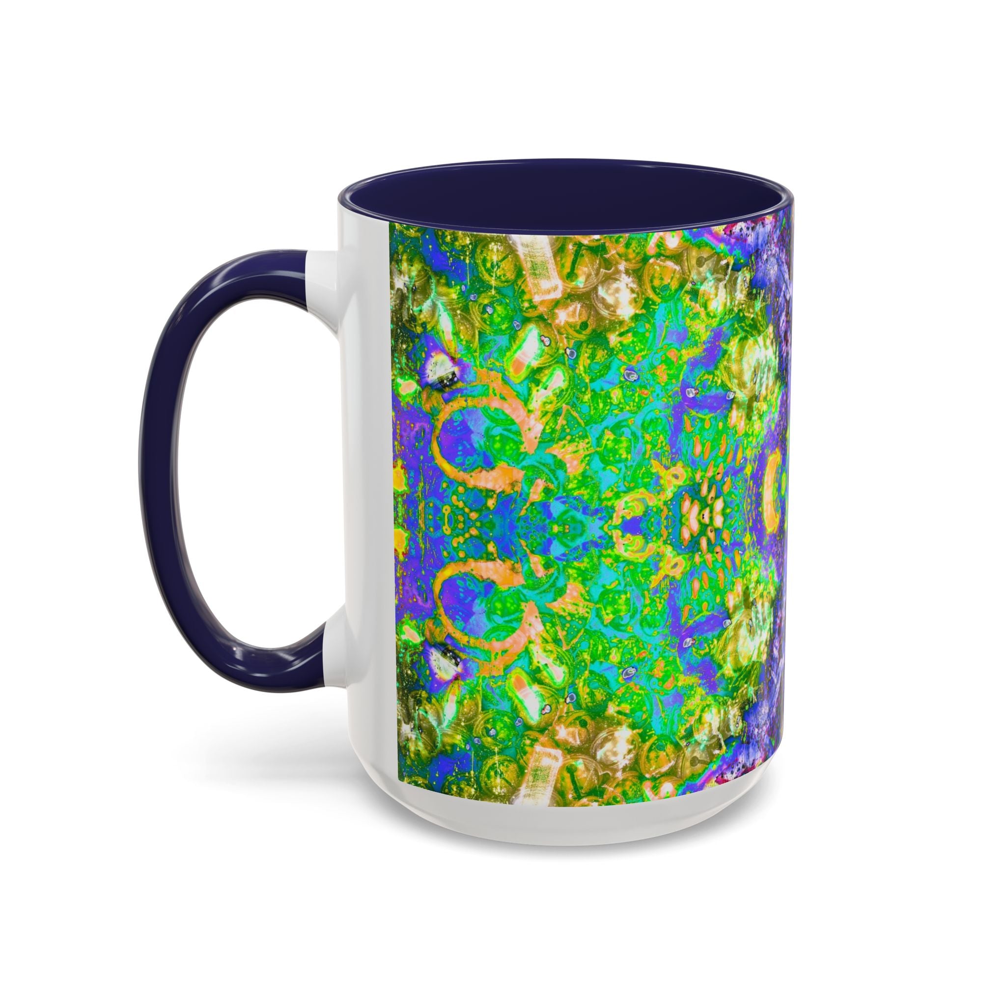 Intergalactic Infinity Coffee Mug — Colorful Psychedelic Art 11/15oz
