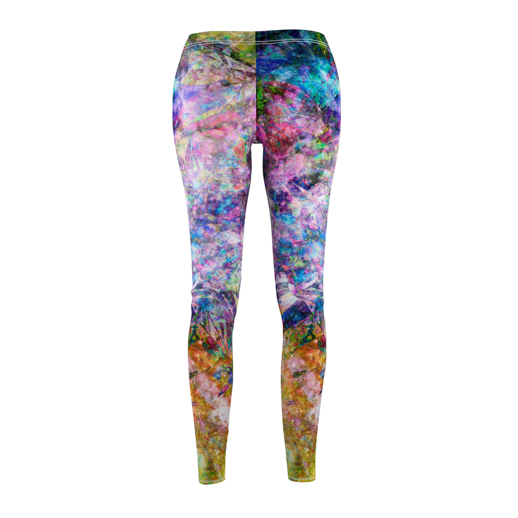 Space Shower 2 Women's Cut & Sew Casual Leggings