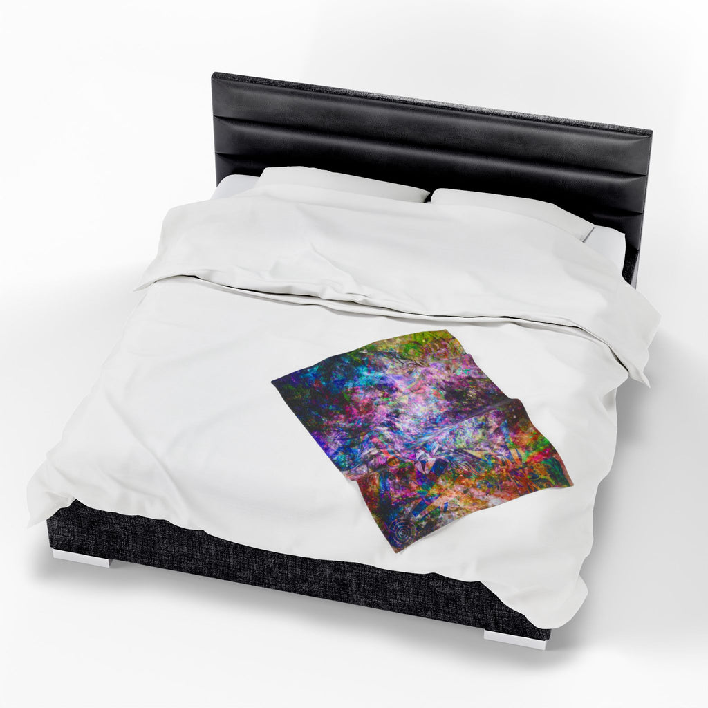 Space Shower 2 Plush Blanket