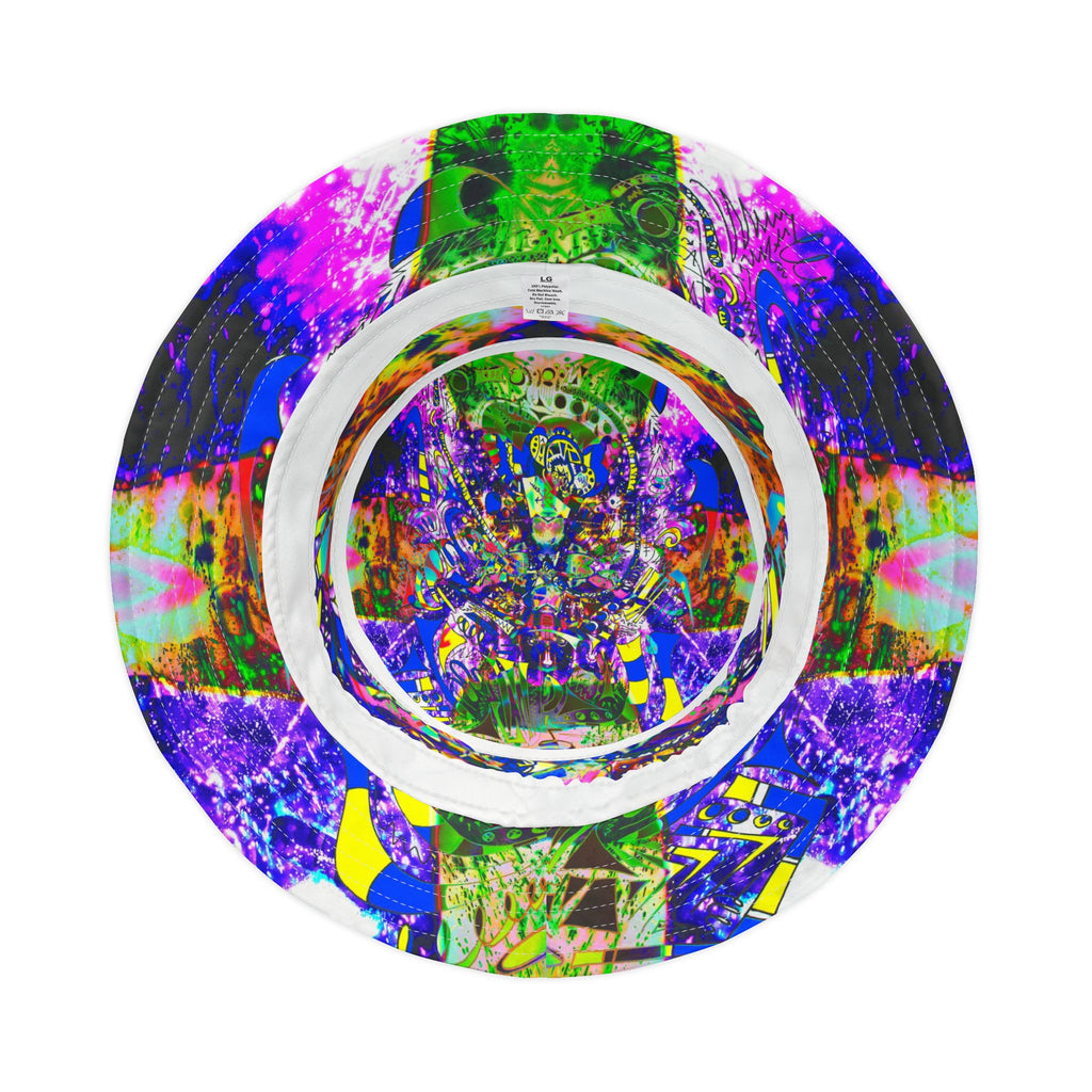 Alien Darkness 9 Bucket Hat — All-Over Print Festival Hat