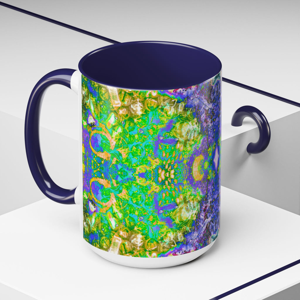 Intergalactic Infinity Coffee Mug — Colorful Psychedelic Art 11/15oz