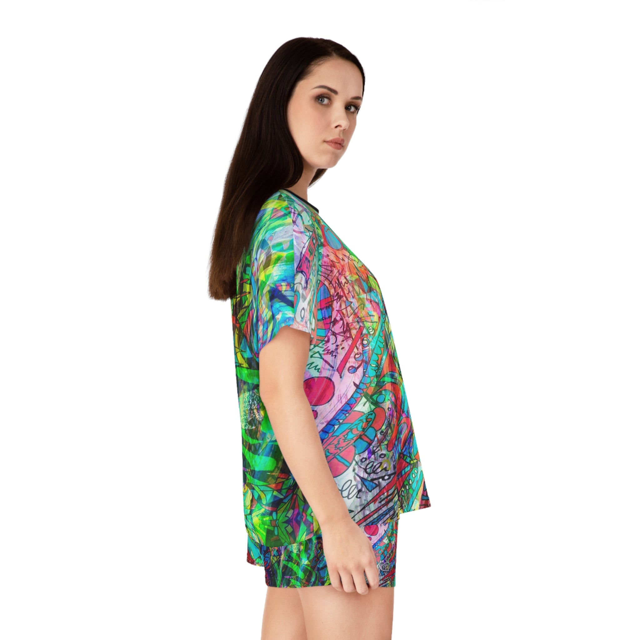 Floating Forever 9 Women's Short Pajama Set