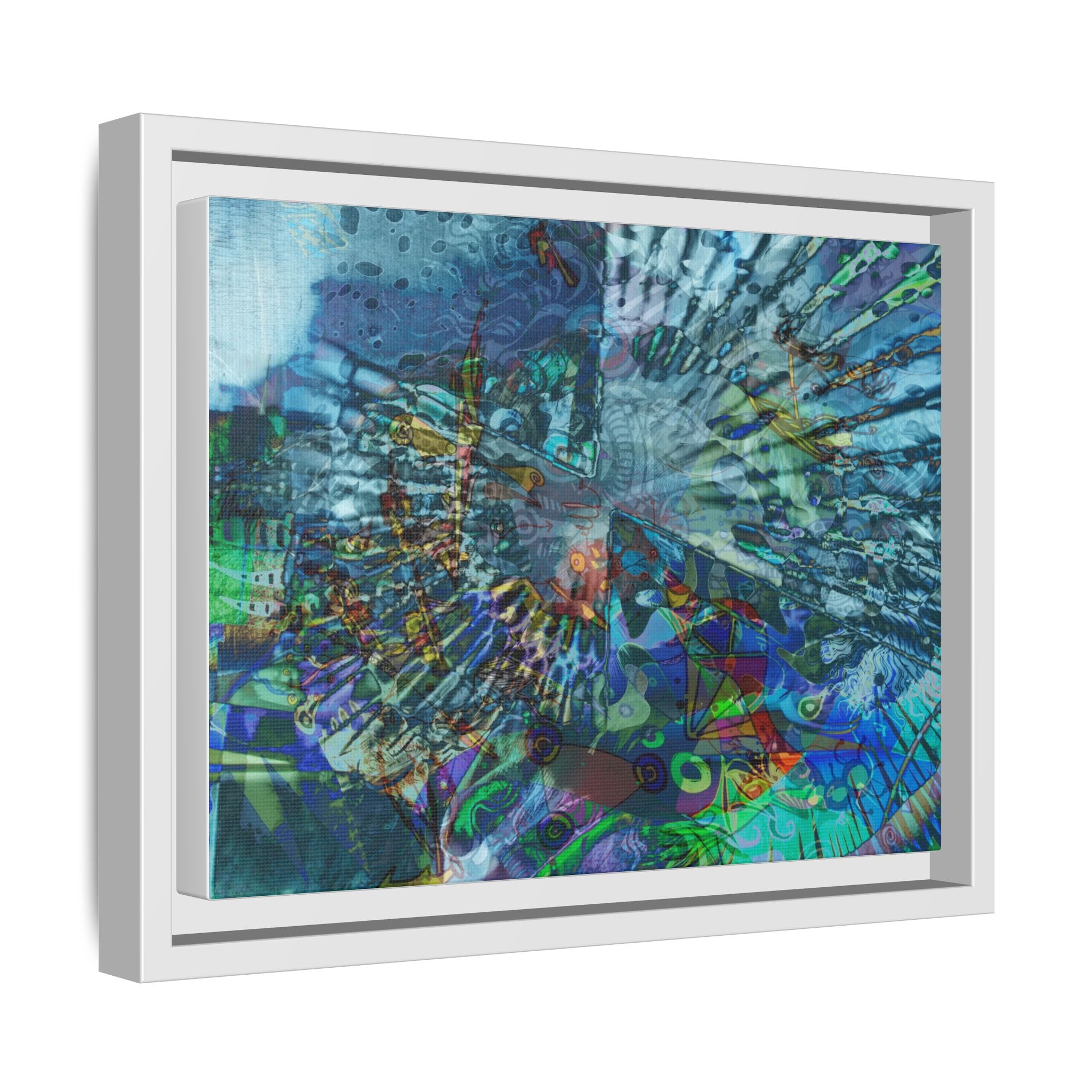 LucindaForevz21 Matte Canvas Framed Art