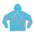 02 Blue Hoodie — All-Over Print Abstract Streetwear