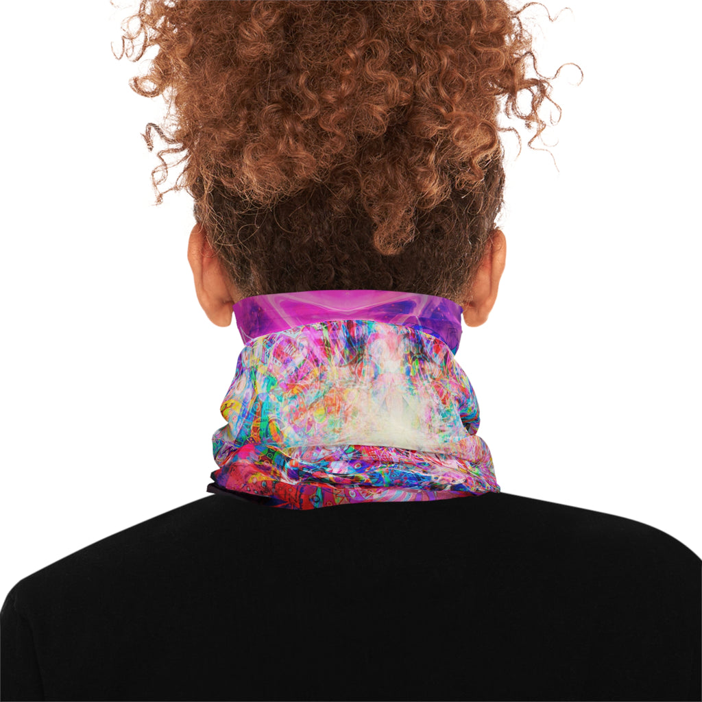 Arashaya Neck Gaiter — Vibrant Abstract Face Covering