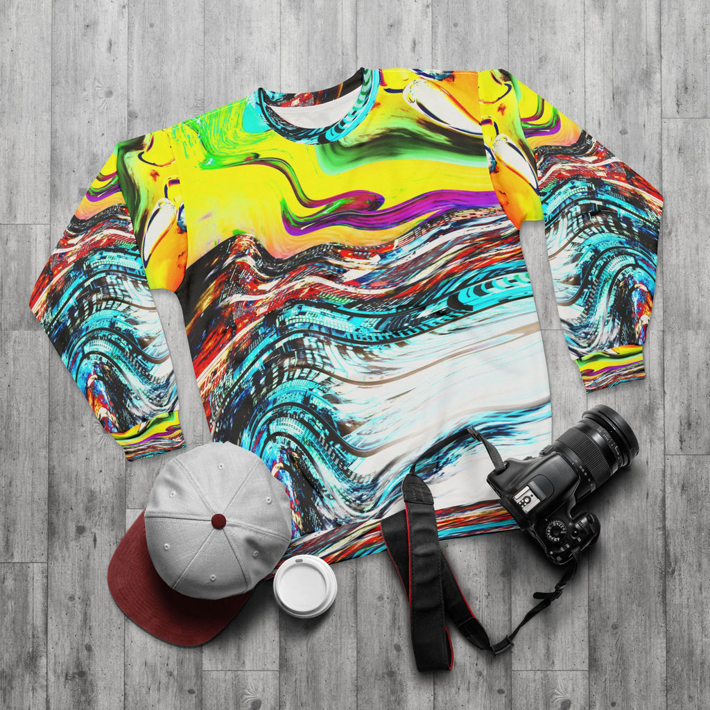 Slip And Slide Unisex Sweatshirt (AOP)