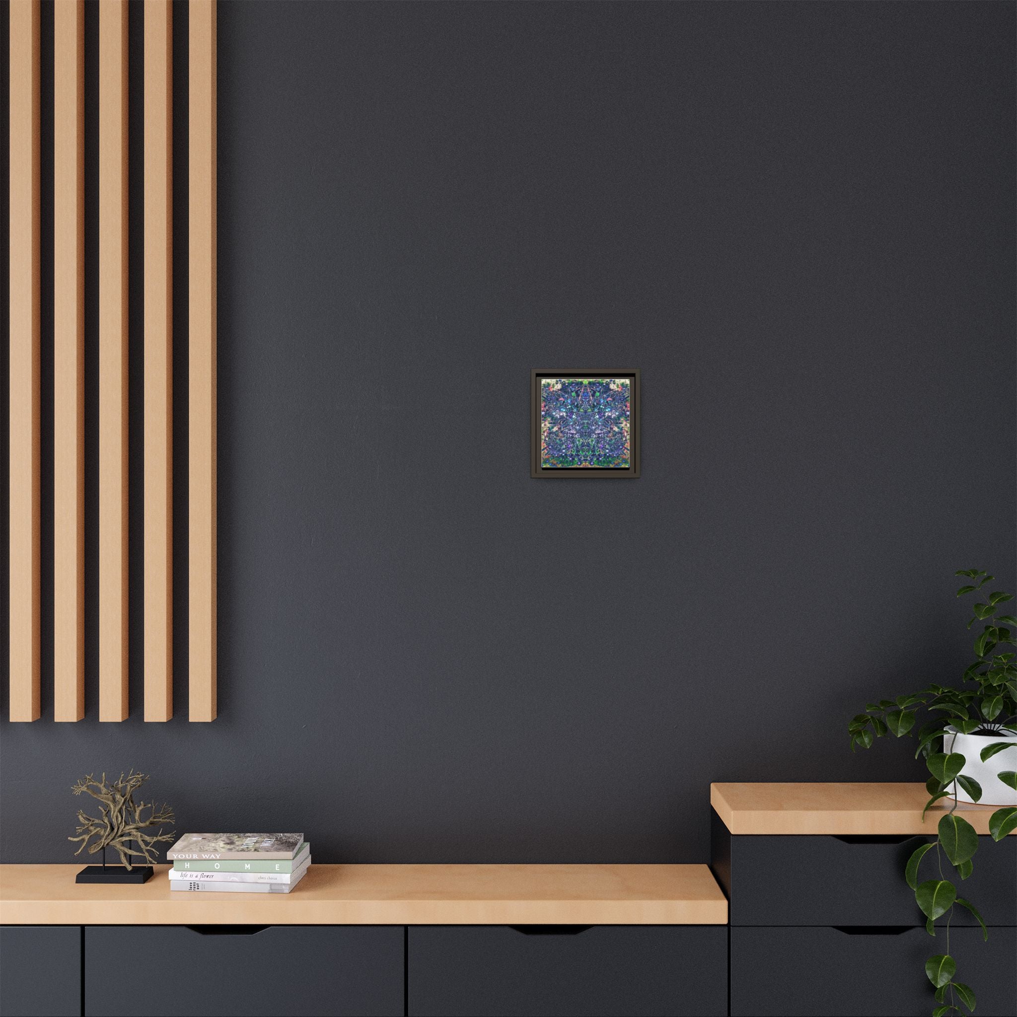 KAWABONGA Matte Canvas, Framed (Multi-color)