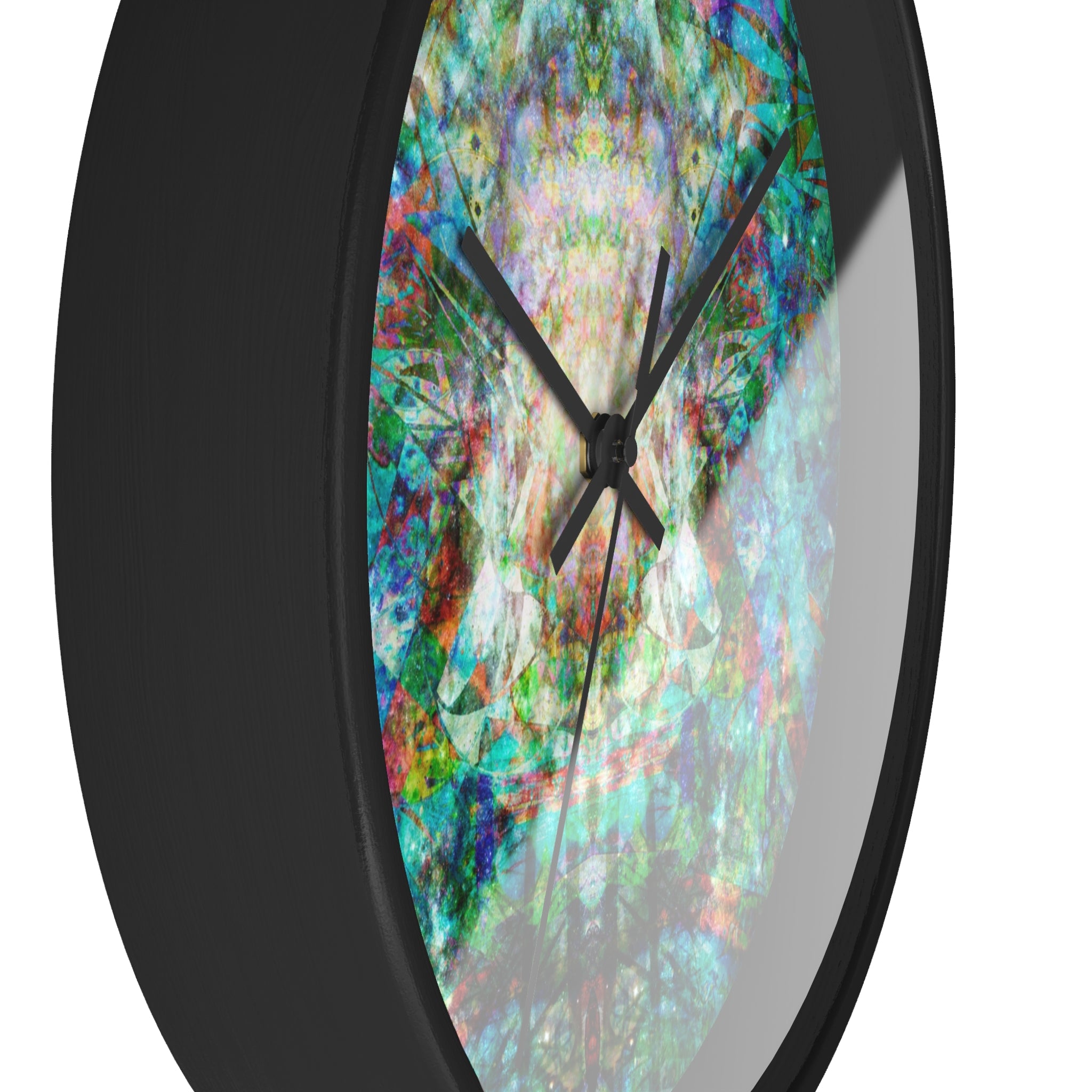 Face Glue Galaxy Hyperdimensional Pin Ball Wall Clock