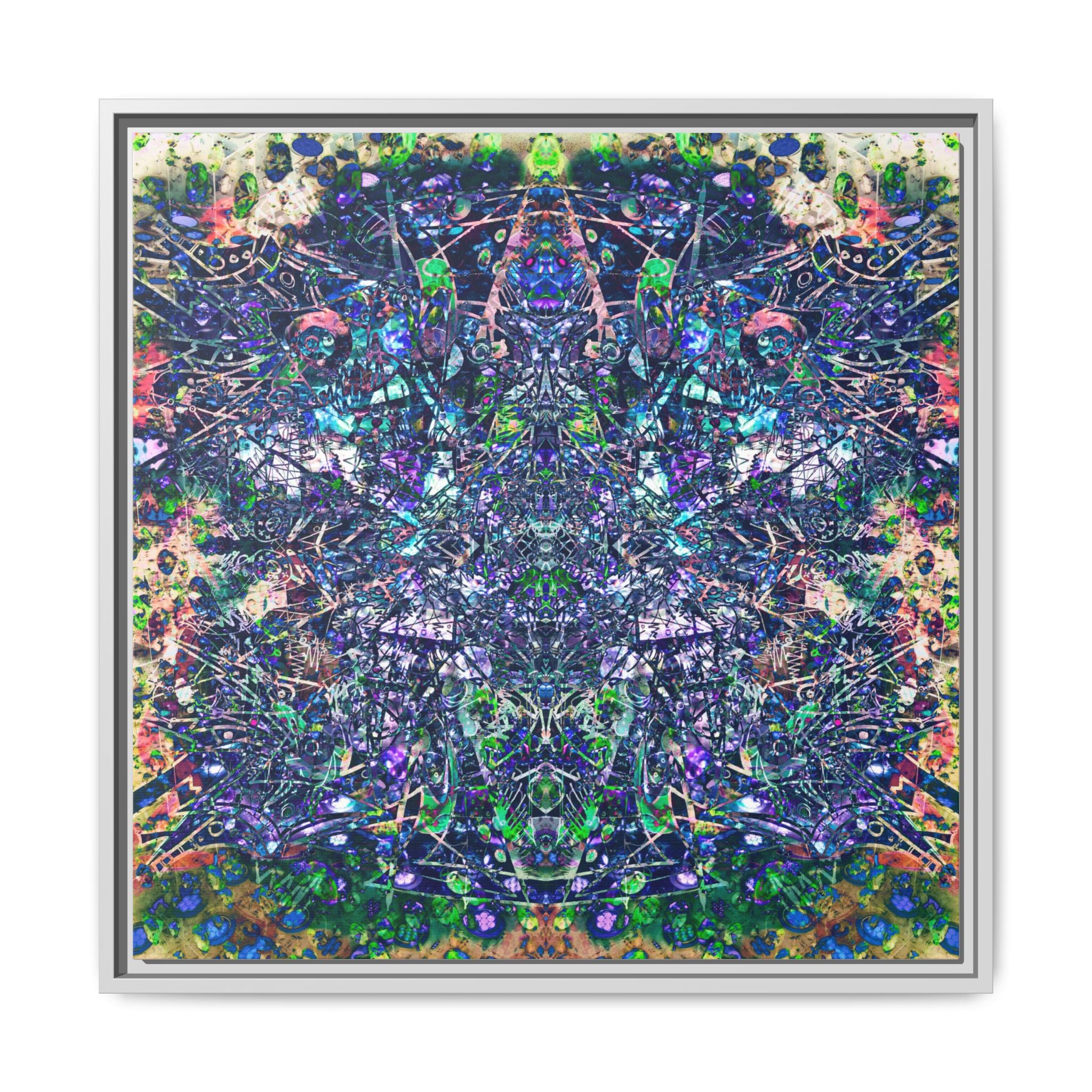 KAWABONGA Matte Canvas, Framed (Multi-color)