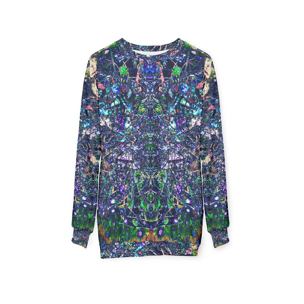 KAWABONGA Kaleidoscope Forest All-Over Print Sweatshirt