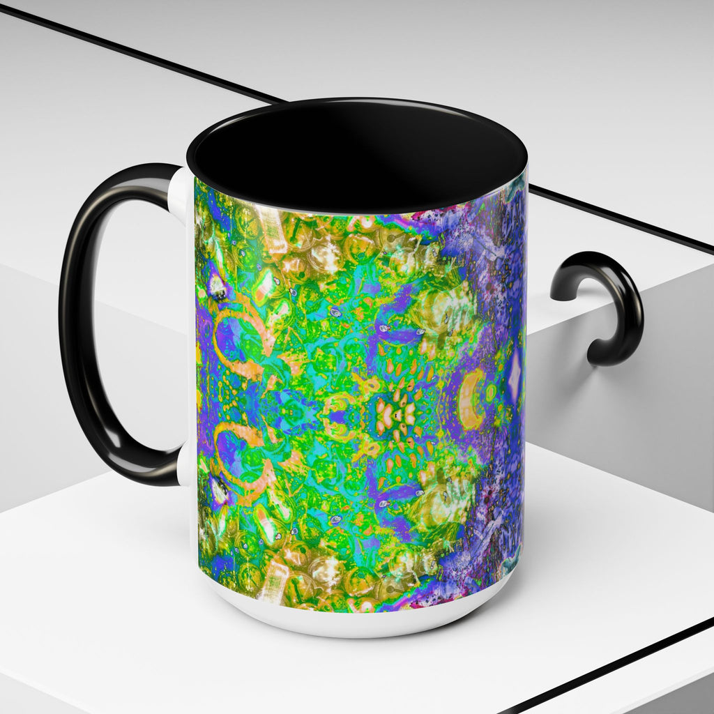 Intergalactic Infinity Coffee Mug — Colorful Psychedelic Art 11/15oz