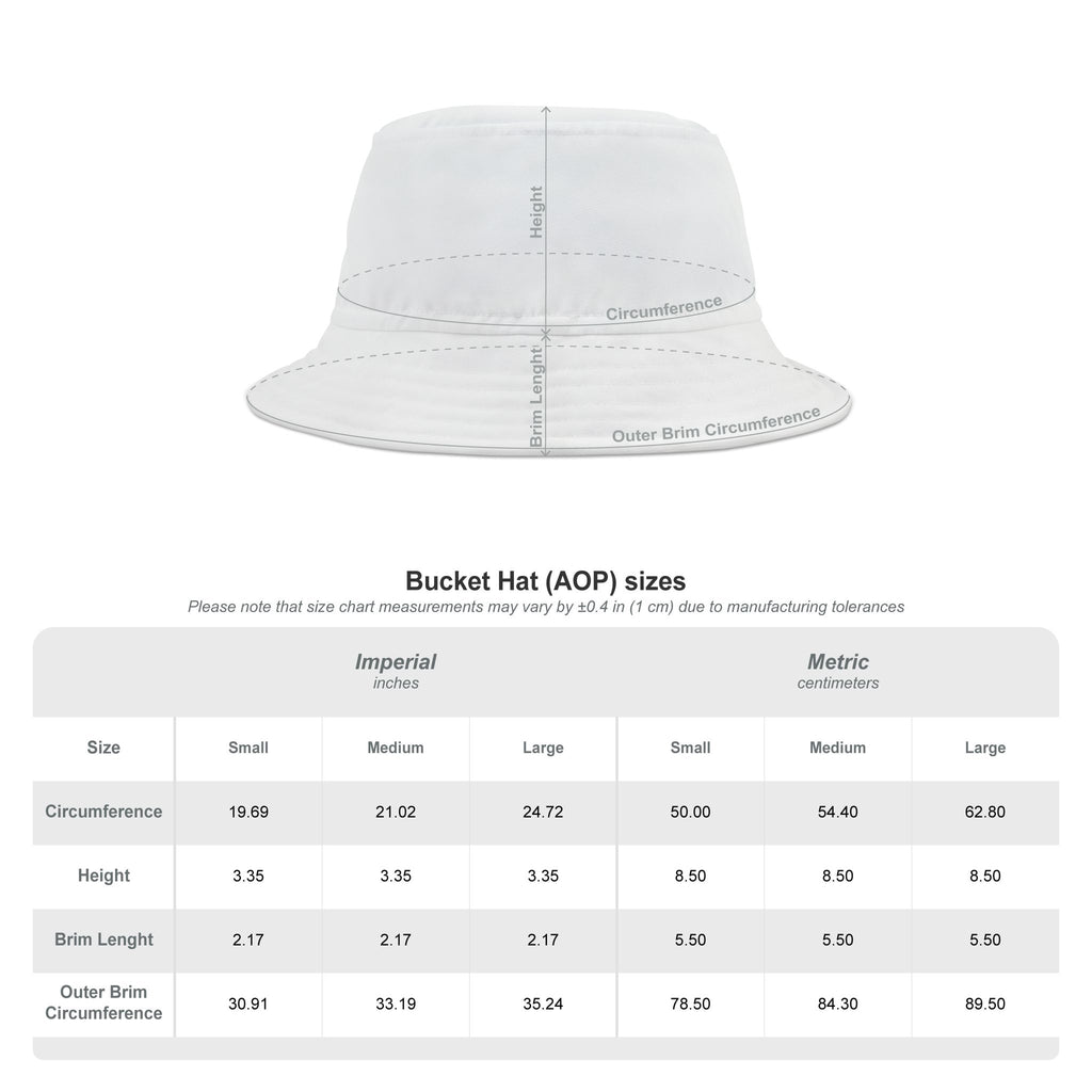 Alien Darkness 9 Bucket Hat — All-Over Print Festival Hat