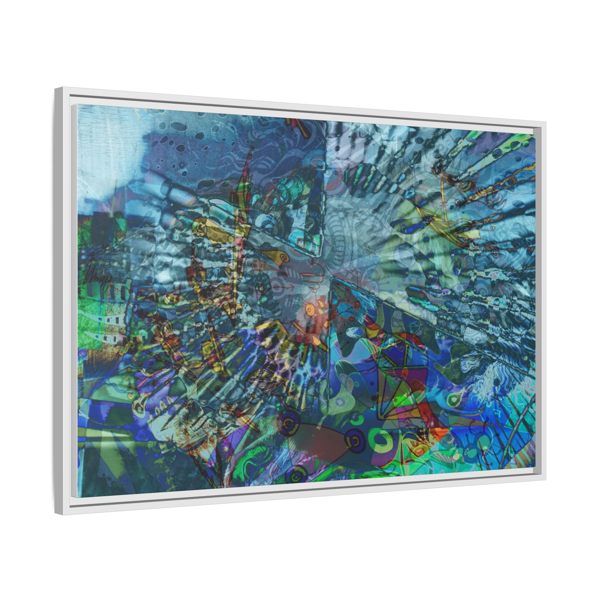 LucindaForevz21 Matte Canvas Framed Art