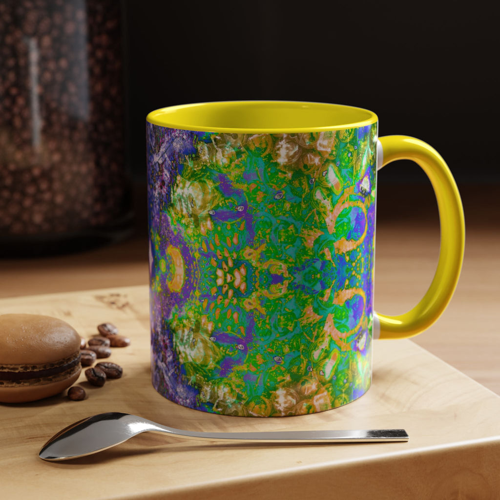 Intergalactic Infinity Coffee Mug — Colorful Psychedelic Art 11/15oz