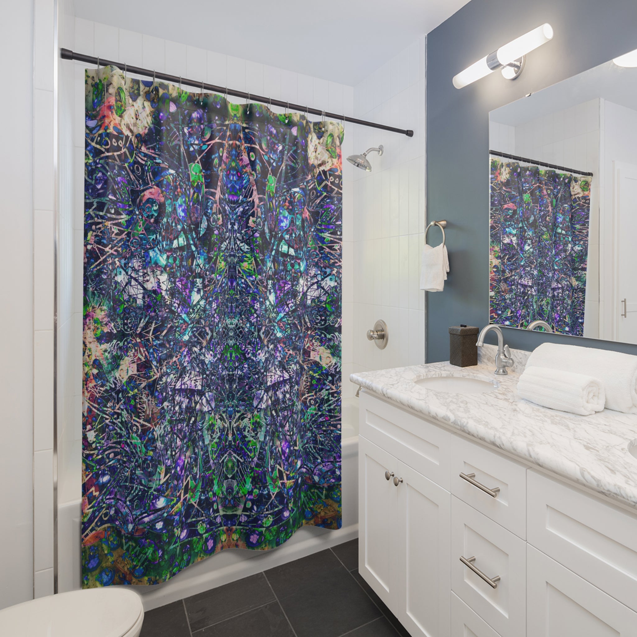 KAWABONGA Shower Curtain