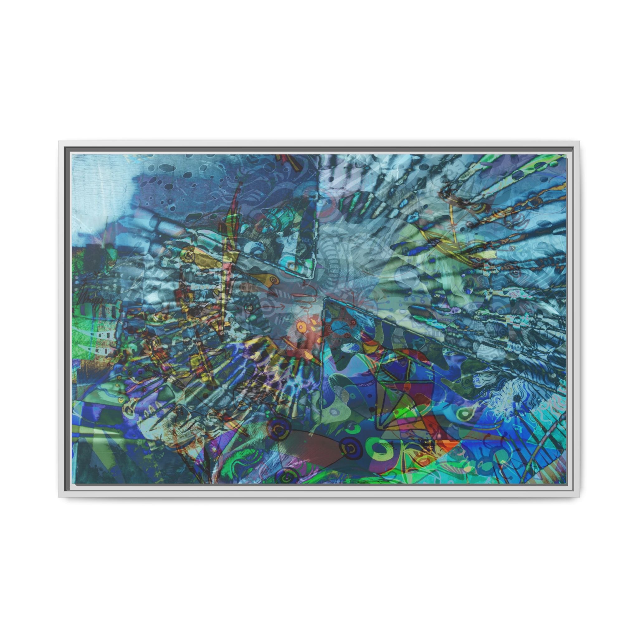 LucindaForevz21 Matte Canvas Framed Art