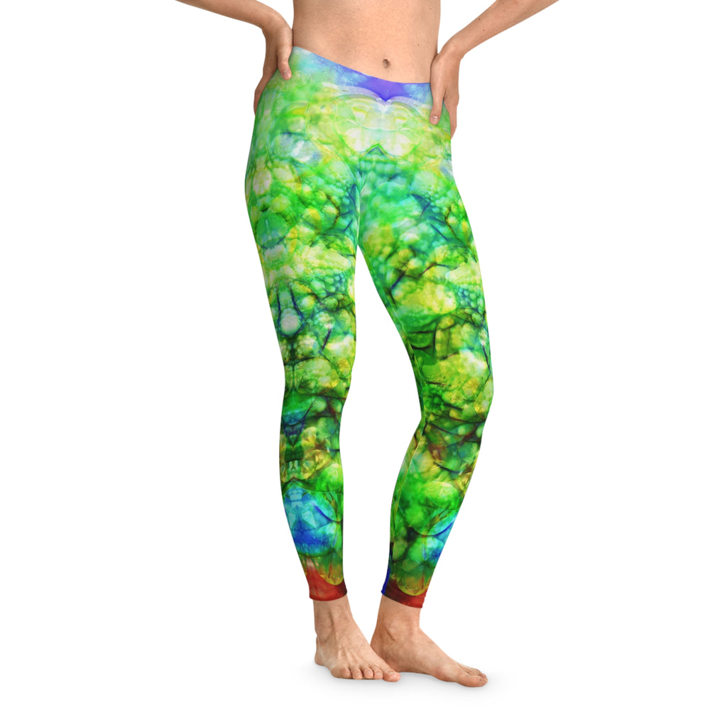 BASS IMMORTAL 30 Leggings — Psychedelic Abstract Activewear