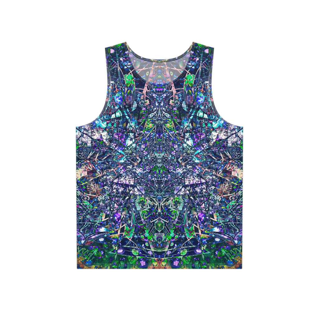 KAWABONGA - Psychedelic Men's Tank — All-Over Print Festival Top