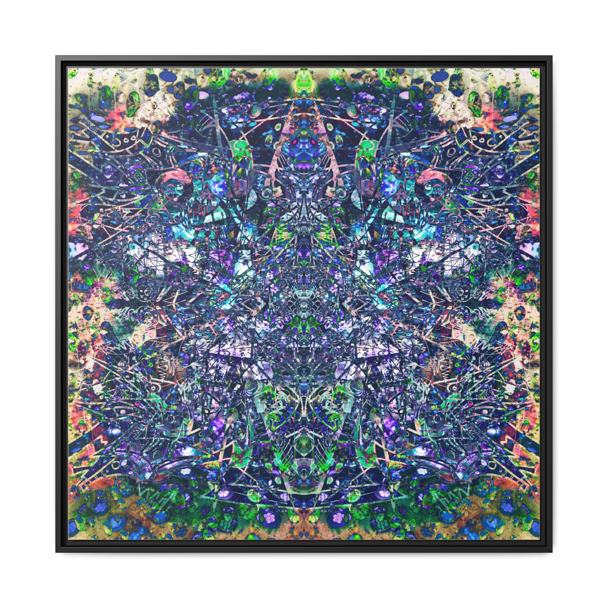 KAWABONGA Matte Canvas, Framed (Multi-color)