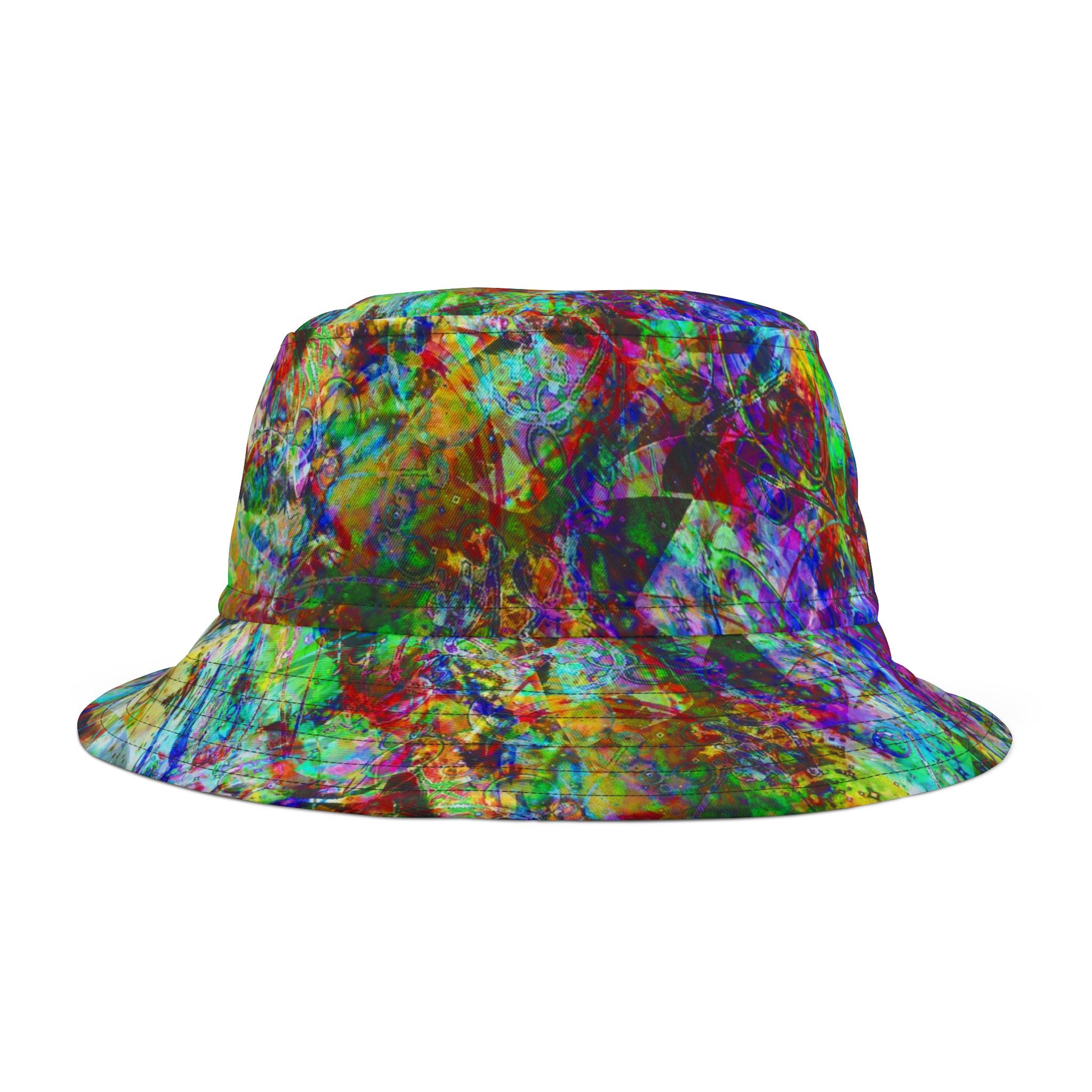 Barfing Beautifully Bucket Hat — Vibrant All-Over-Print Sun Hat