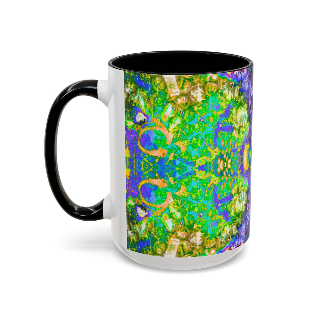 Intergalactic Infinity Coffee Mug — Colorful Psychedelic Art 11/15oz