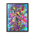 Love Monster Matte Canvas, Framed (Multi-color)