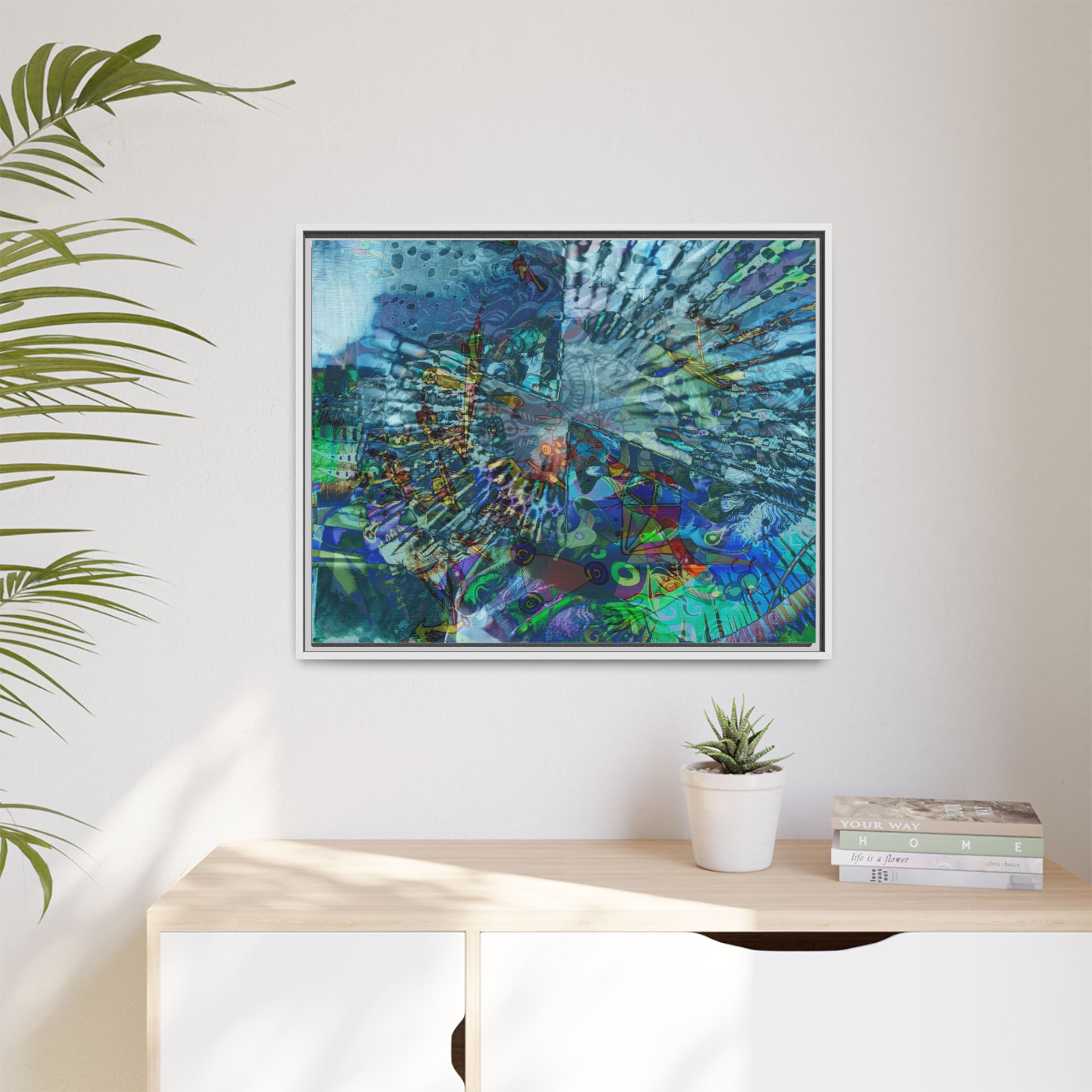 LucindaForevz21 Matte Canvas Framed Art