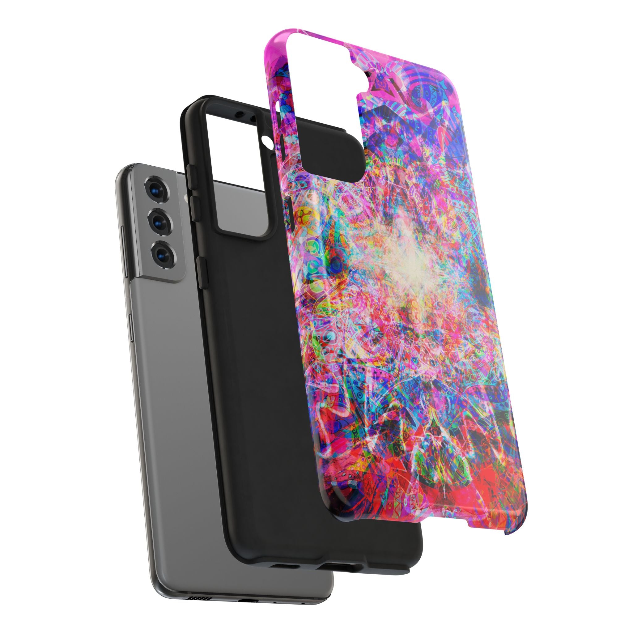 Arashaya Phone Case – Colorful Abstract Protective Cover