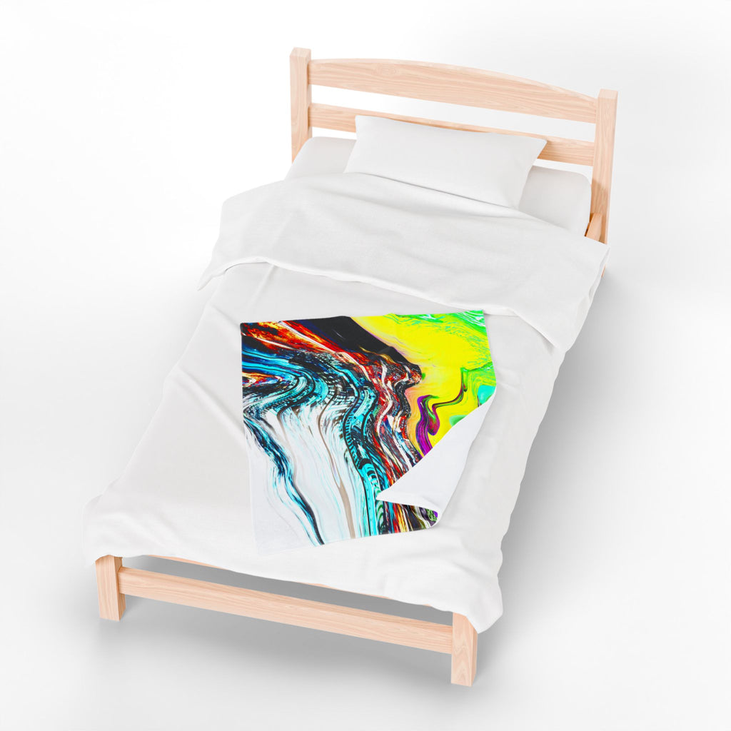 Slip And Slide Plush Blanket