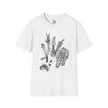 Rabbit Hand T-Shirt — Black Ink Illustration Tee