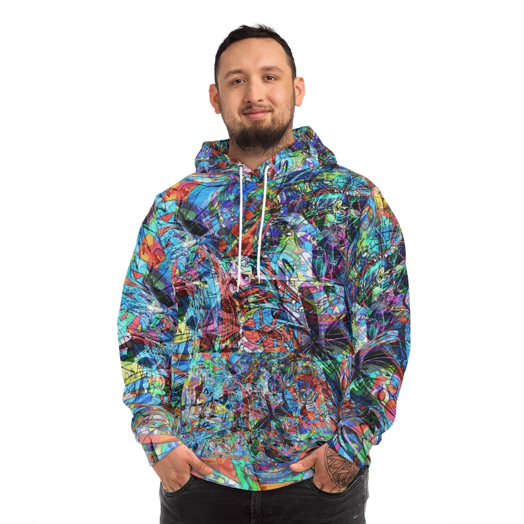 Now You're Stuck 7 AOP Fashion Hoodie