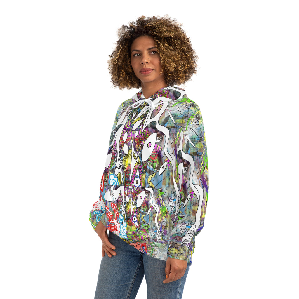 We Were Made To Love (Collaboration with Blair Jones) — All-Over Print Graffiti Art Hoodie — Vibrant Streetwear Pullover