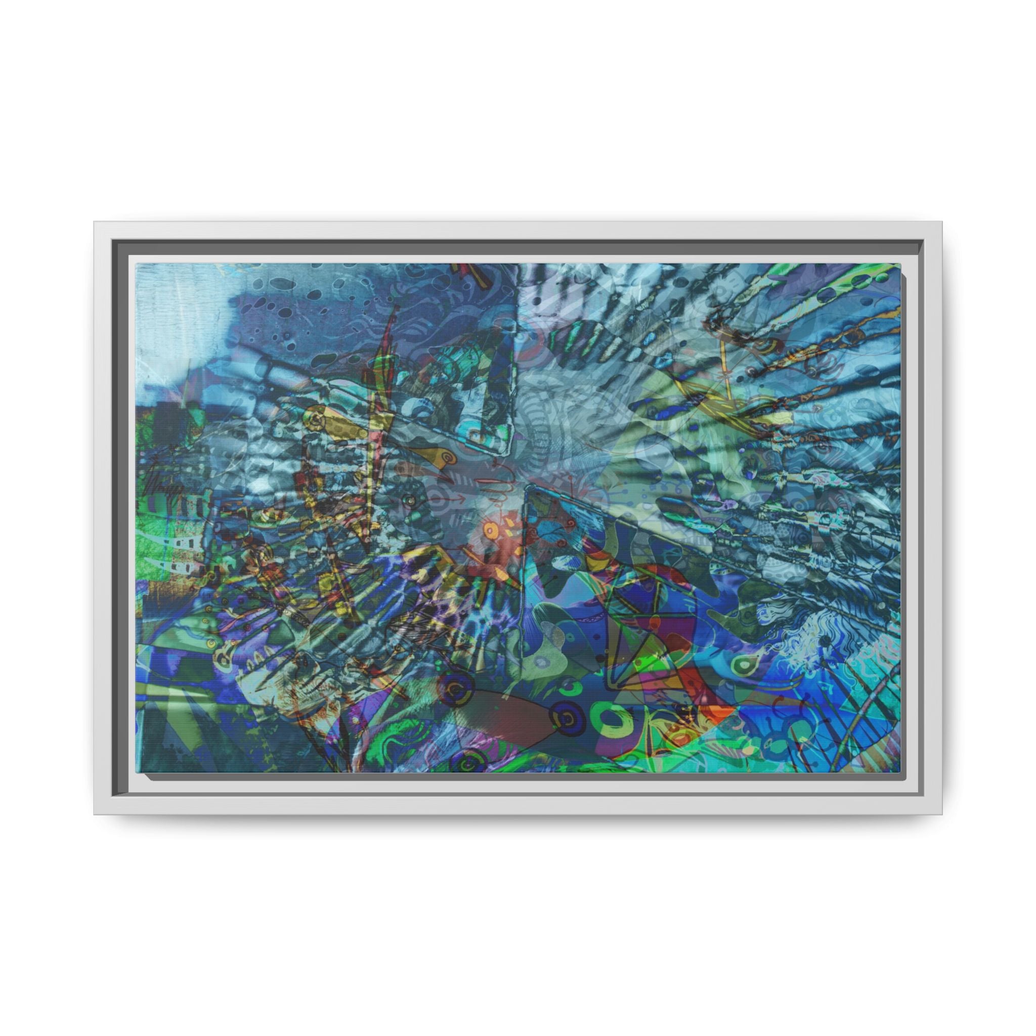 LucindaForevz21 Matte Canvas Framed Art