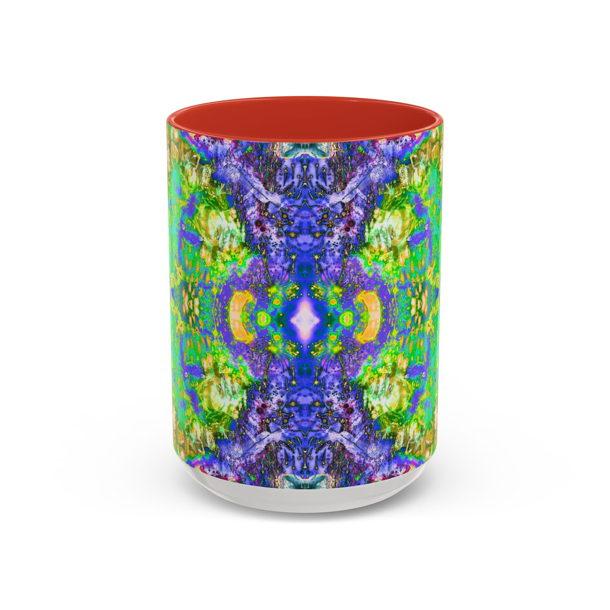 Intergalactic Infinity Coffee Mug — Colorful Psychedelic Art 11/15oz