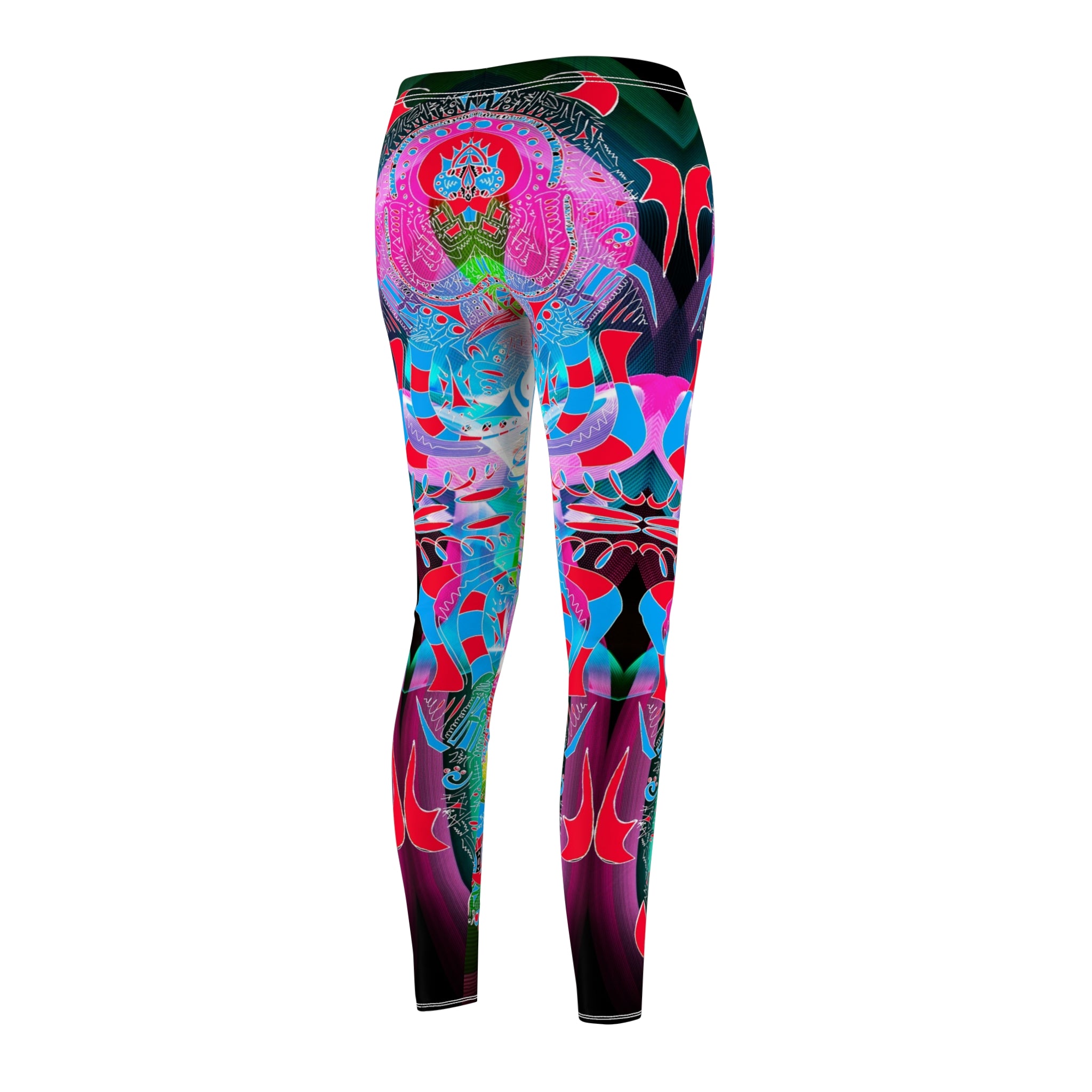 Hyperdimensional Butterfly 3 Leggings — Women’s Vibrant All-Over Print
