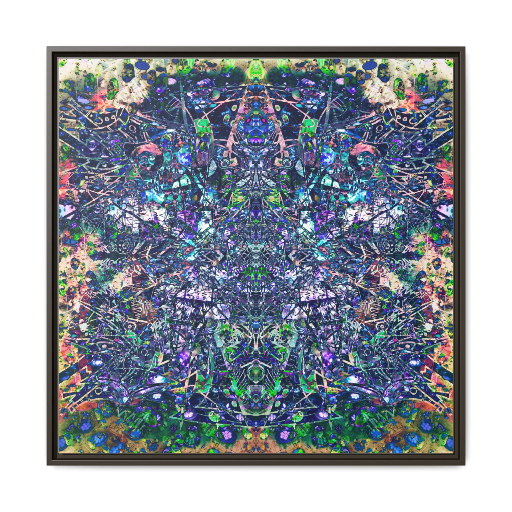 KAWABONGA Matte Canvas, Framed (Multi-color)