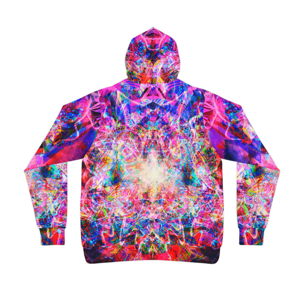 Arashaya Athletic Hoodie — All-Over Print - Vibrant Galaxy