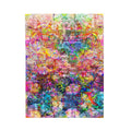 Dance Like There's No Tomorrow Plush Blanket — Colorful Abstract Art Throw