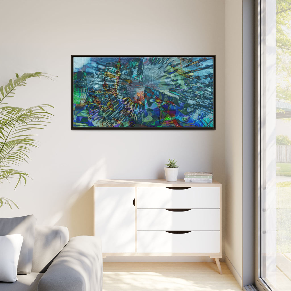 LucindaForevz21 Matte Canvas Framed Art