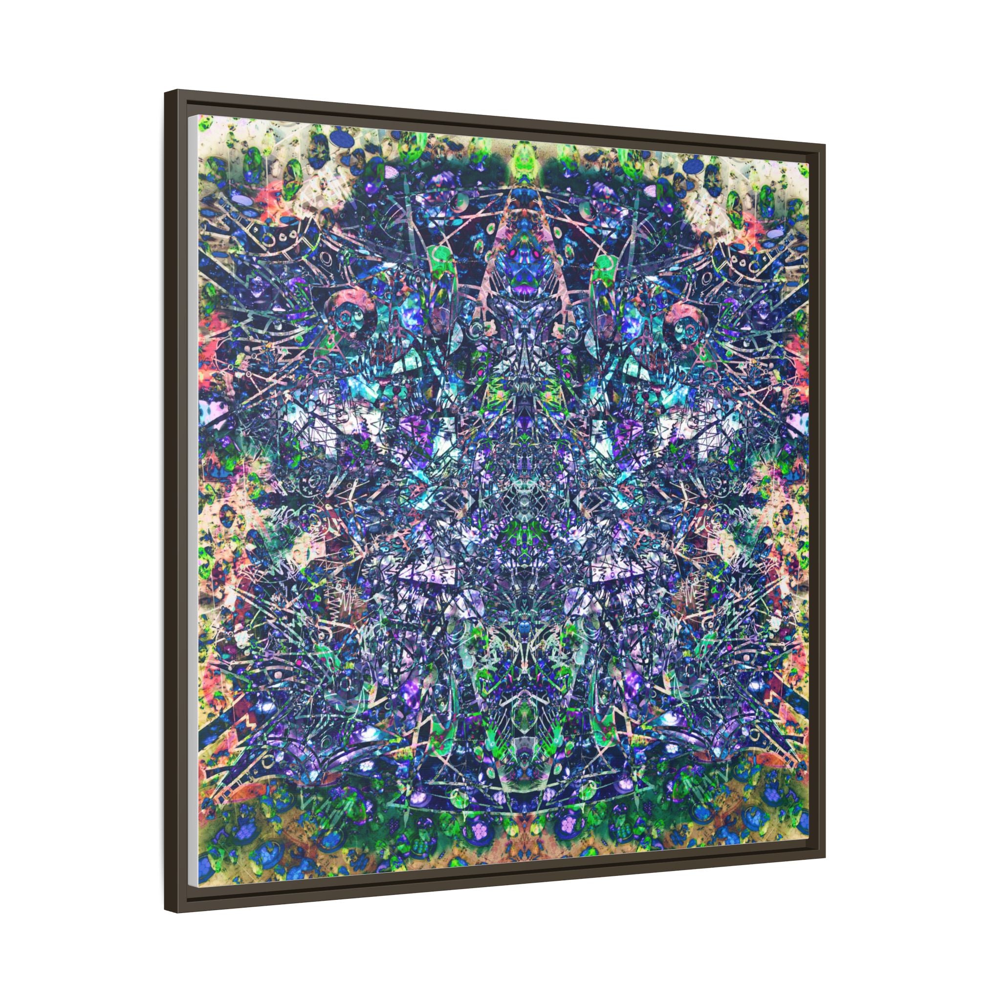 KAWABONGA Matte Canvas, Framed (Multi-color)