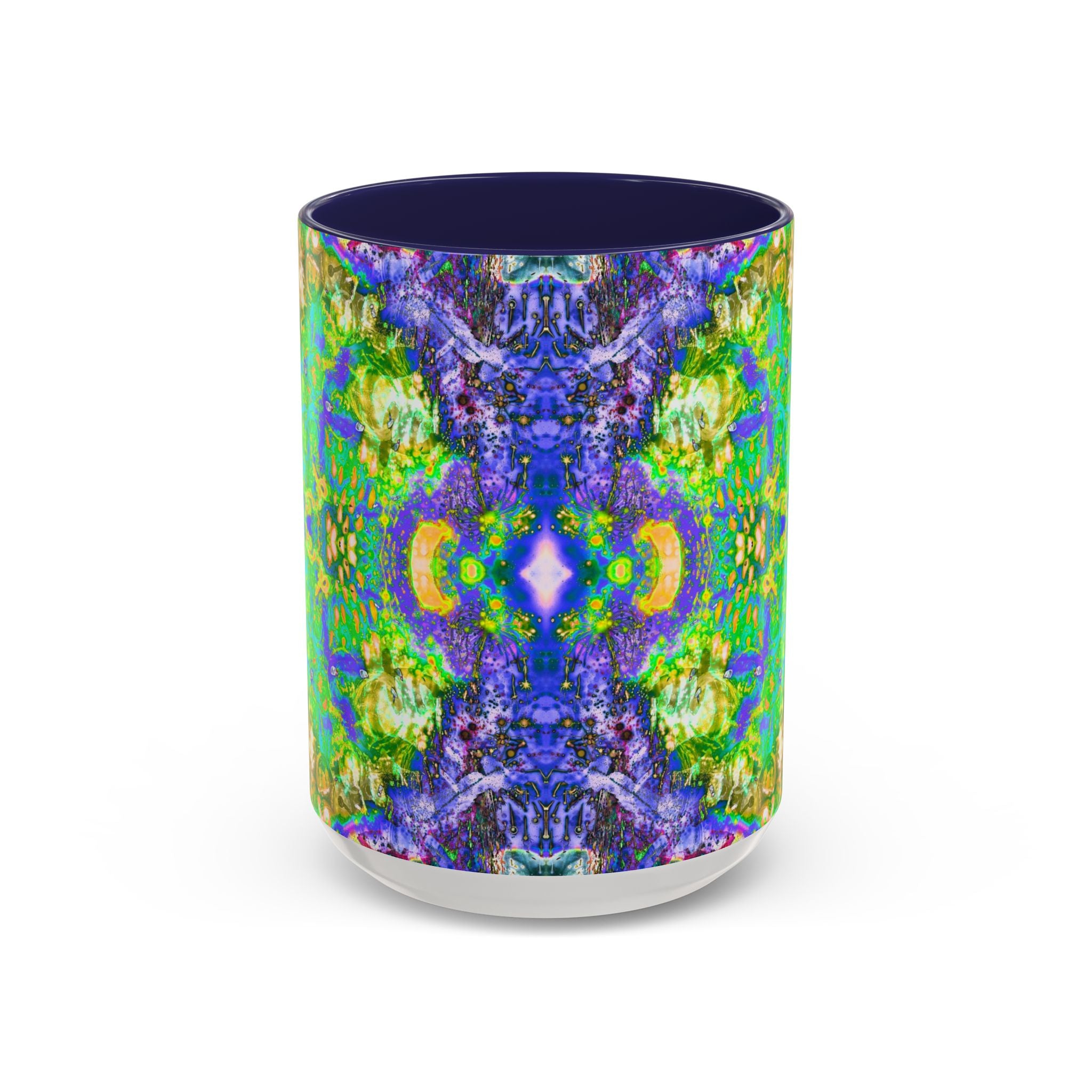 Intergalactic Infinity Coffee Mug — Colorful Psychedelic Art 11/15oz