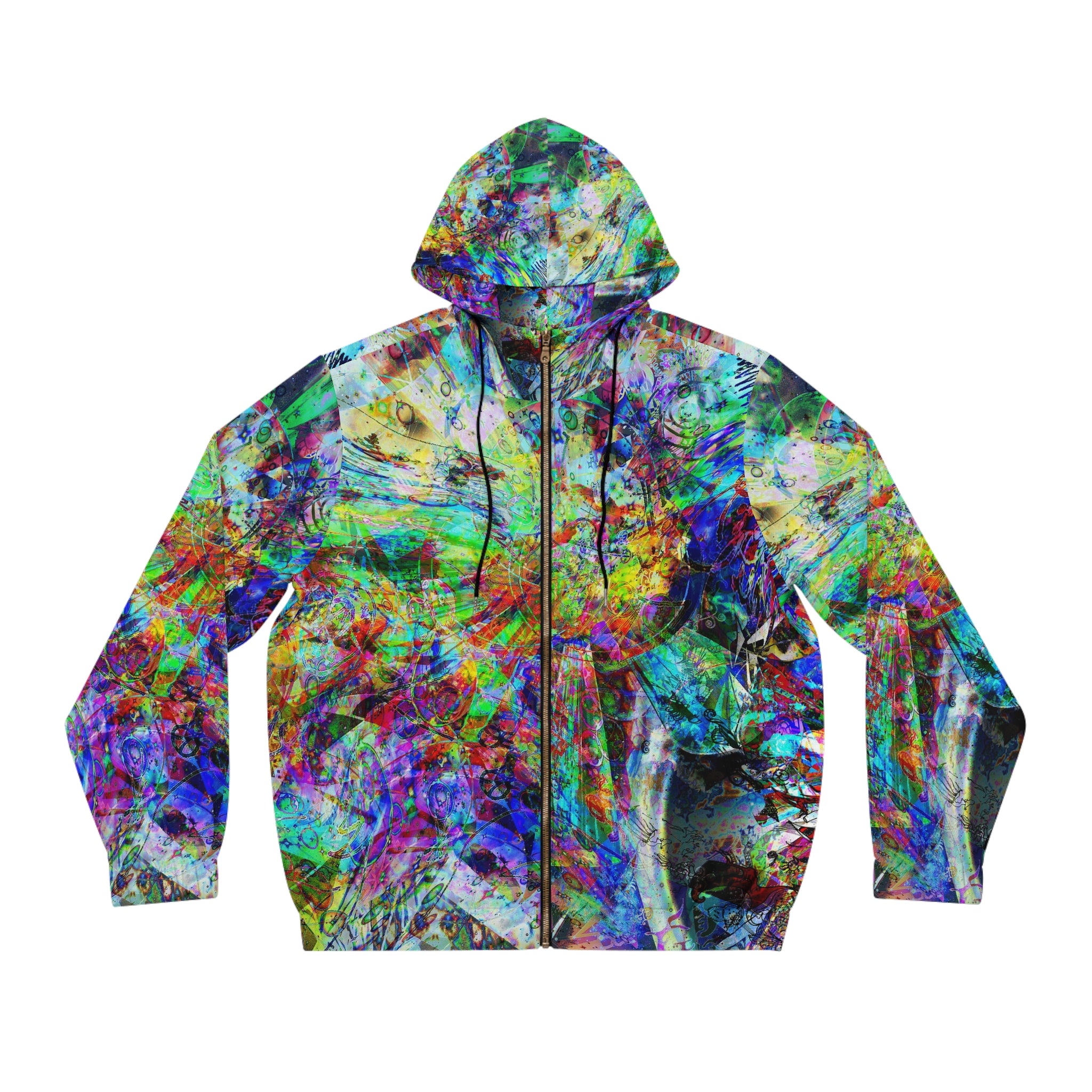 Barfing Beautifully Full-Zip Hoodie