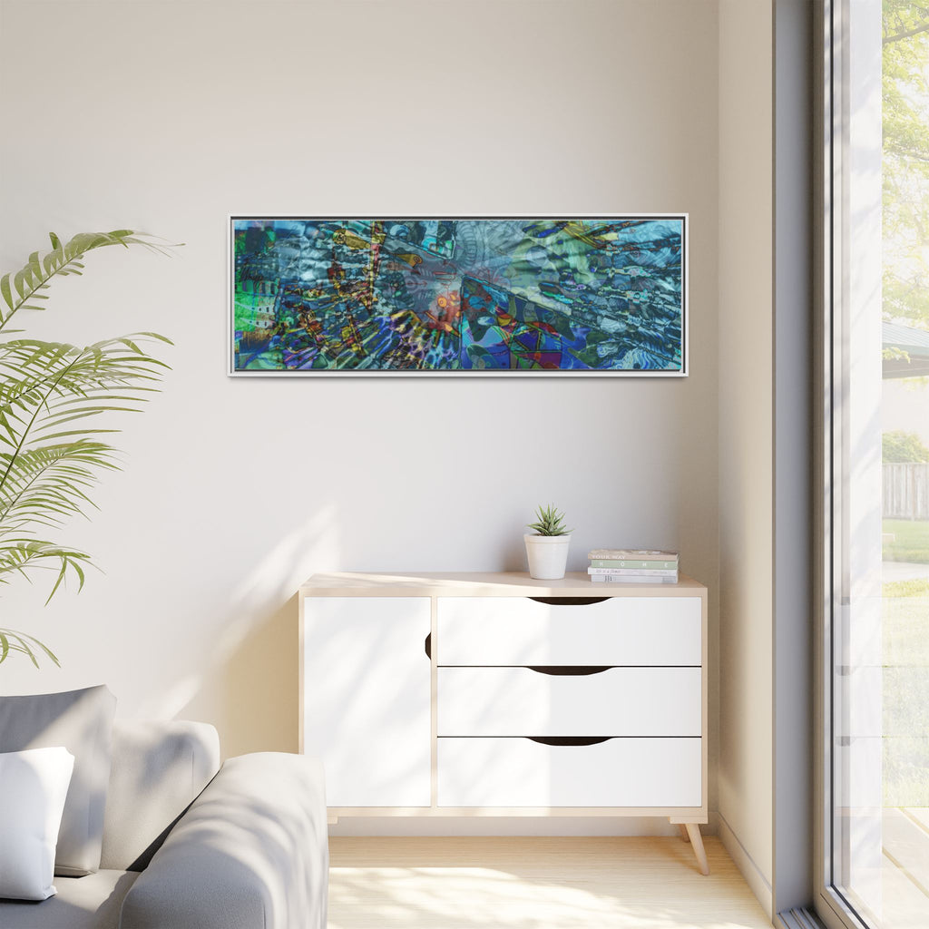 LucindaForevz21 Matte Canvas Framed Art