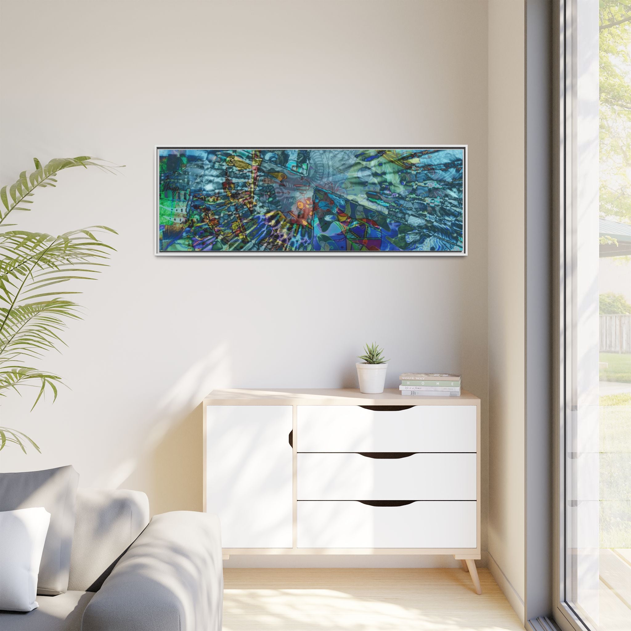 LucindaForevz21 Matte Canvas Framed Art