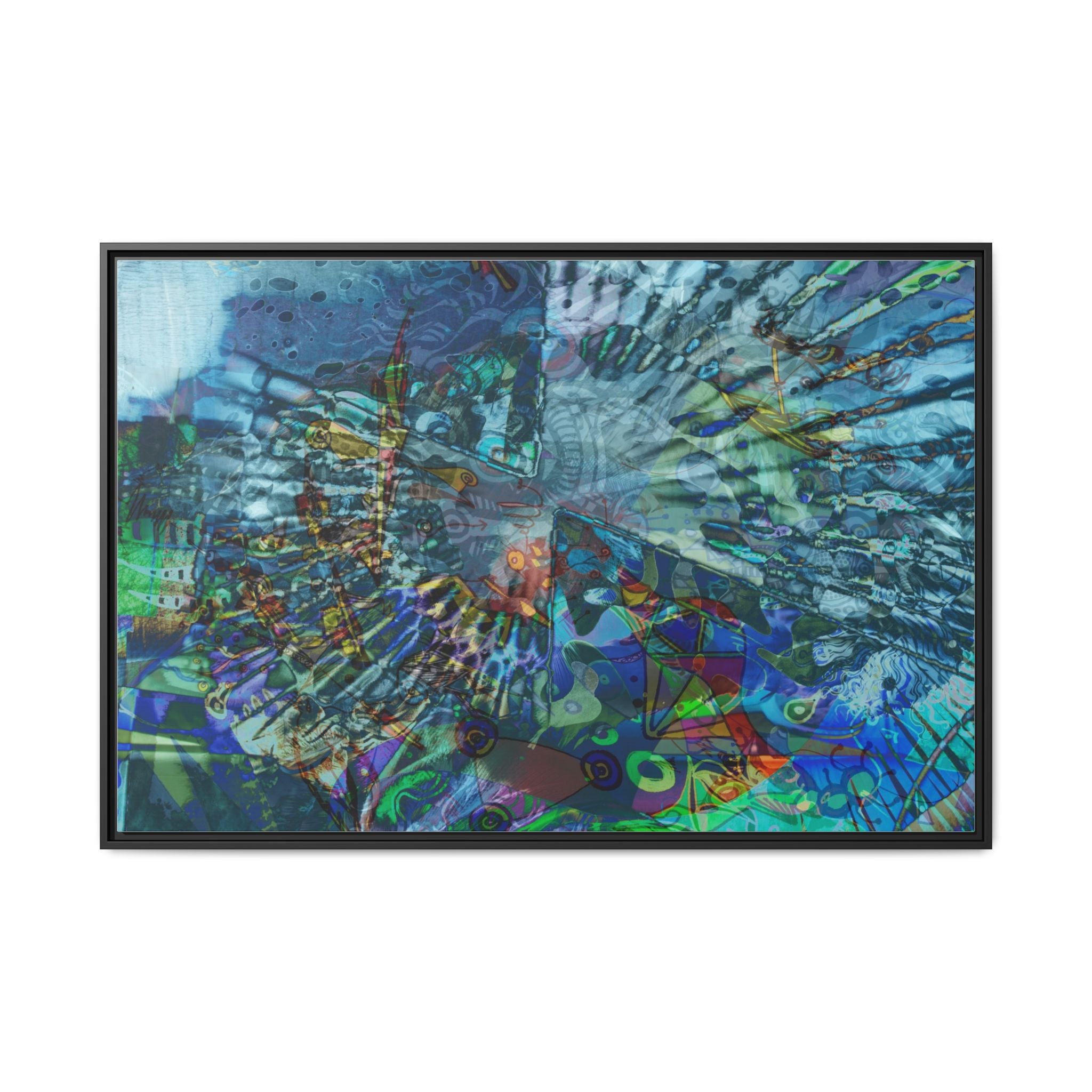 LucindaForevz21 Matte Canvas Framed Art