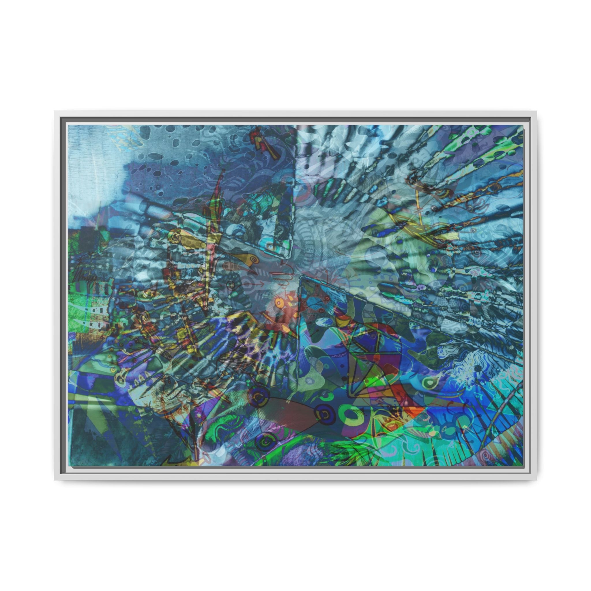 LucindaForevz21 Matte Canvas Framed Art